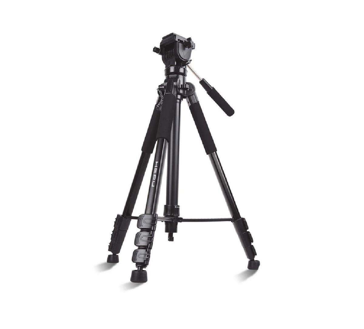 HEPU HP-T05 Profesyonel Tripod – 210 cm | 360° Pan Kafa | Alüminyum Gövde