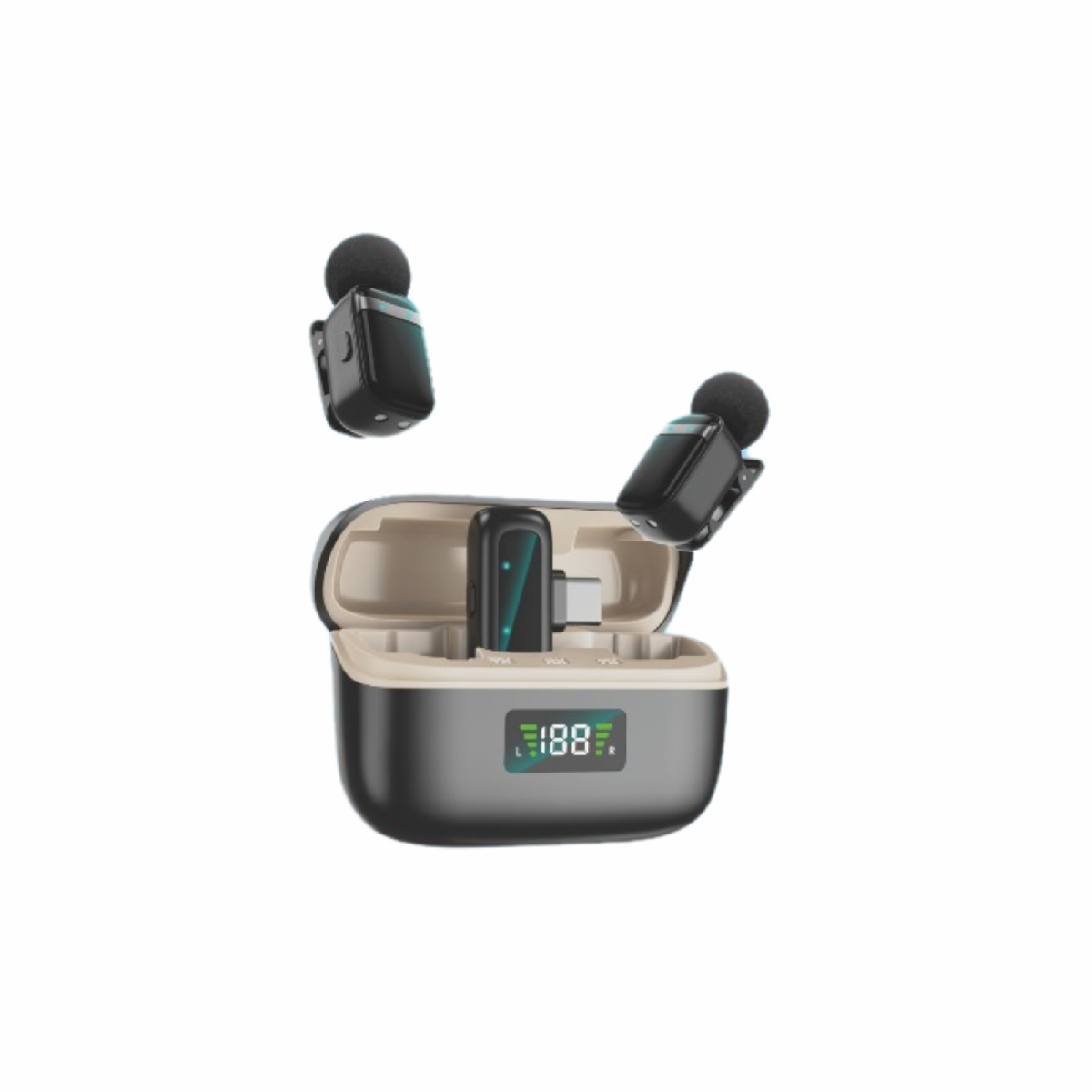 HEPU HP-K8Mini Kablosuz Mikrofon – Kompakt, Güçlü ve Sessiz Kayıt Deneyimi