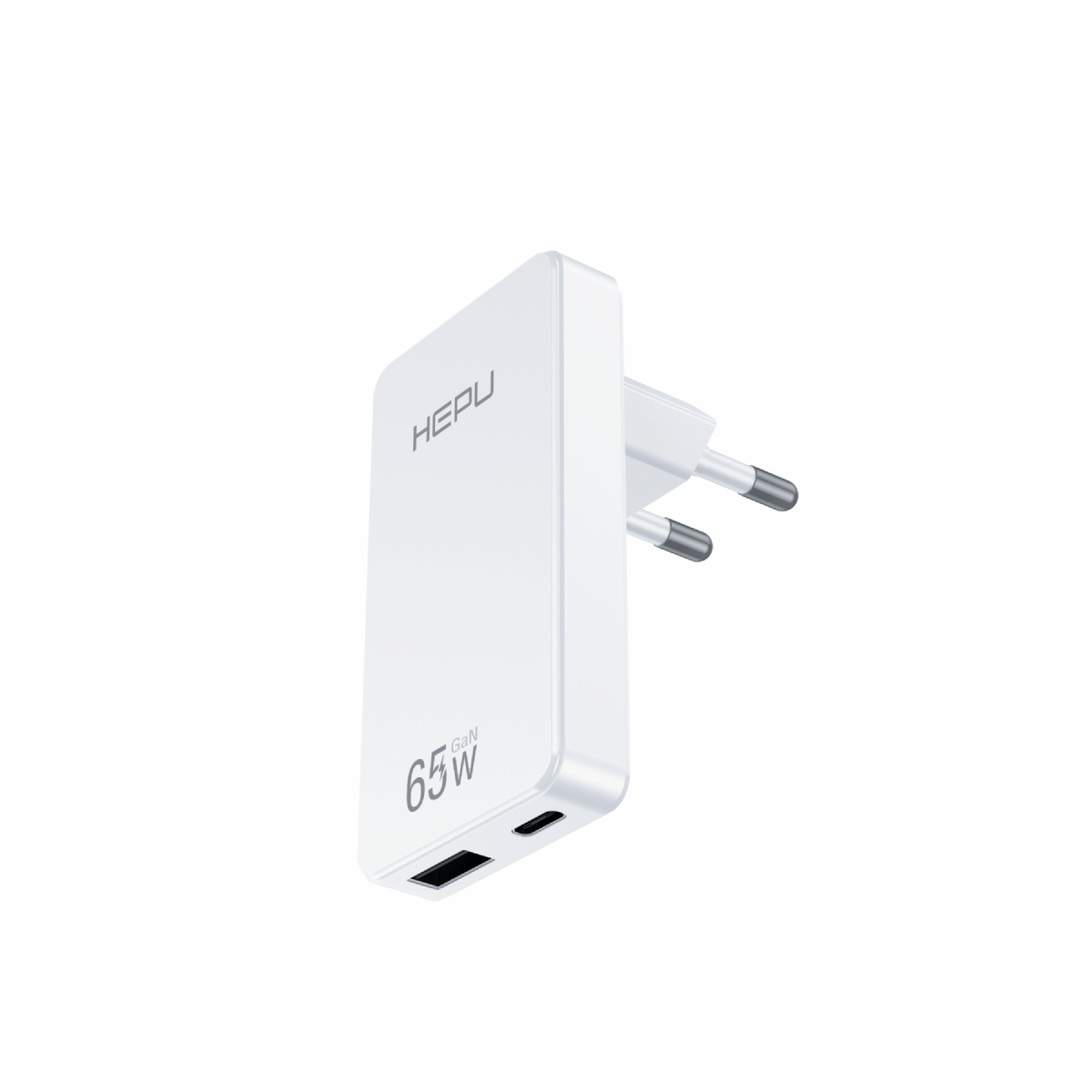 HEPU HP-C36 65W USB-C GaN Güç Adaptörü – Ultra İnce Tasarım, Hızlı Şarj Konforu (Type-C Kablo Dahildir)