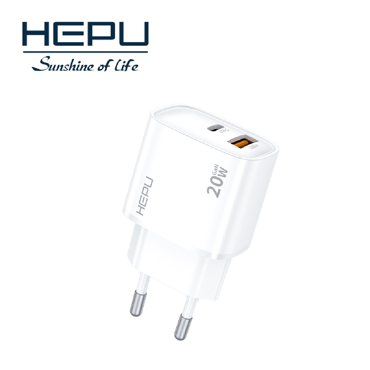 HEPU HP-C29 20W GaN Hızlı Şarj Adaptörü – Type-C Kablo Dahildir