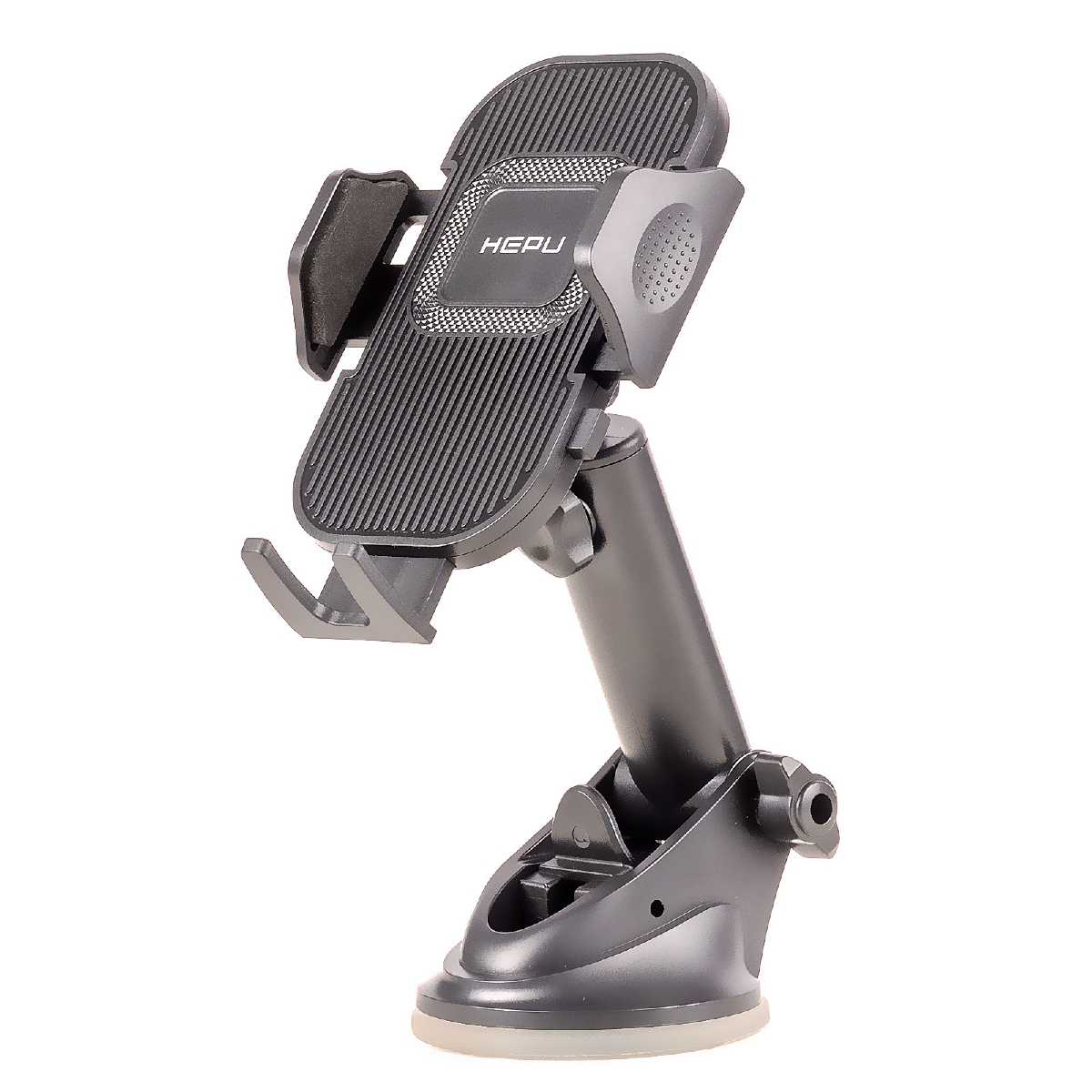 HEPU HP-A11 Cam Tipi Araç Telefon Tutucu – Güçlü Vantuzlu, Ayarlanabilir, Kompakt Tasarım