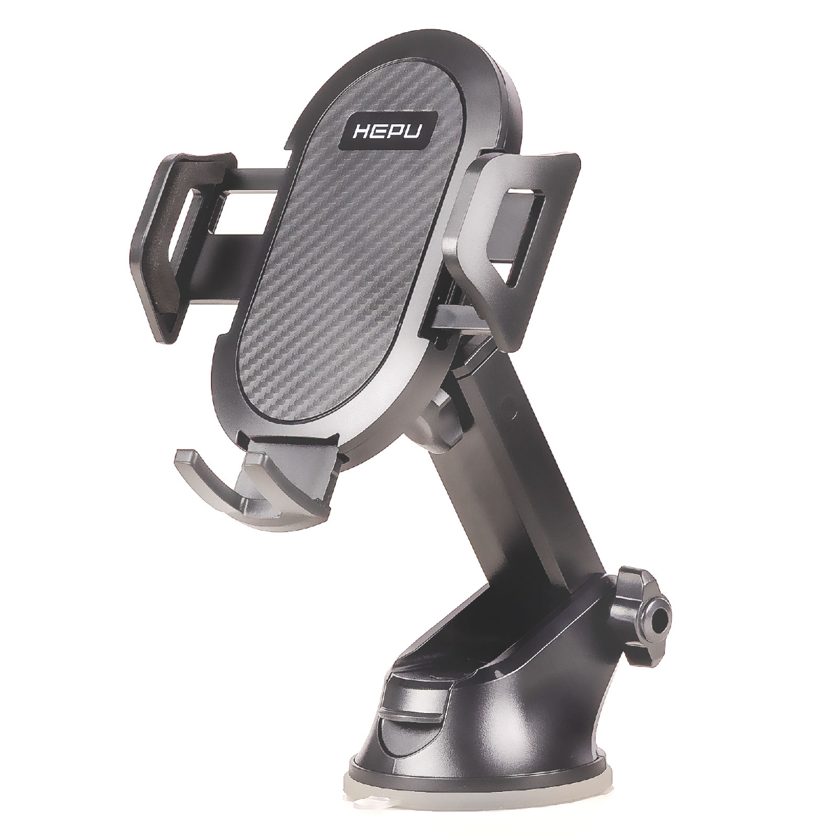 HEPU HP-A20 Araç İçi Telefon Tutucu – Uzun Kollu, Güçlü Vantuzlu, Ayarlanabilir Tasarım