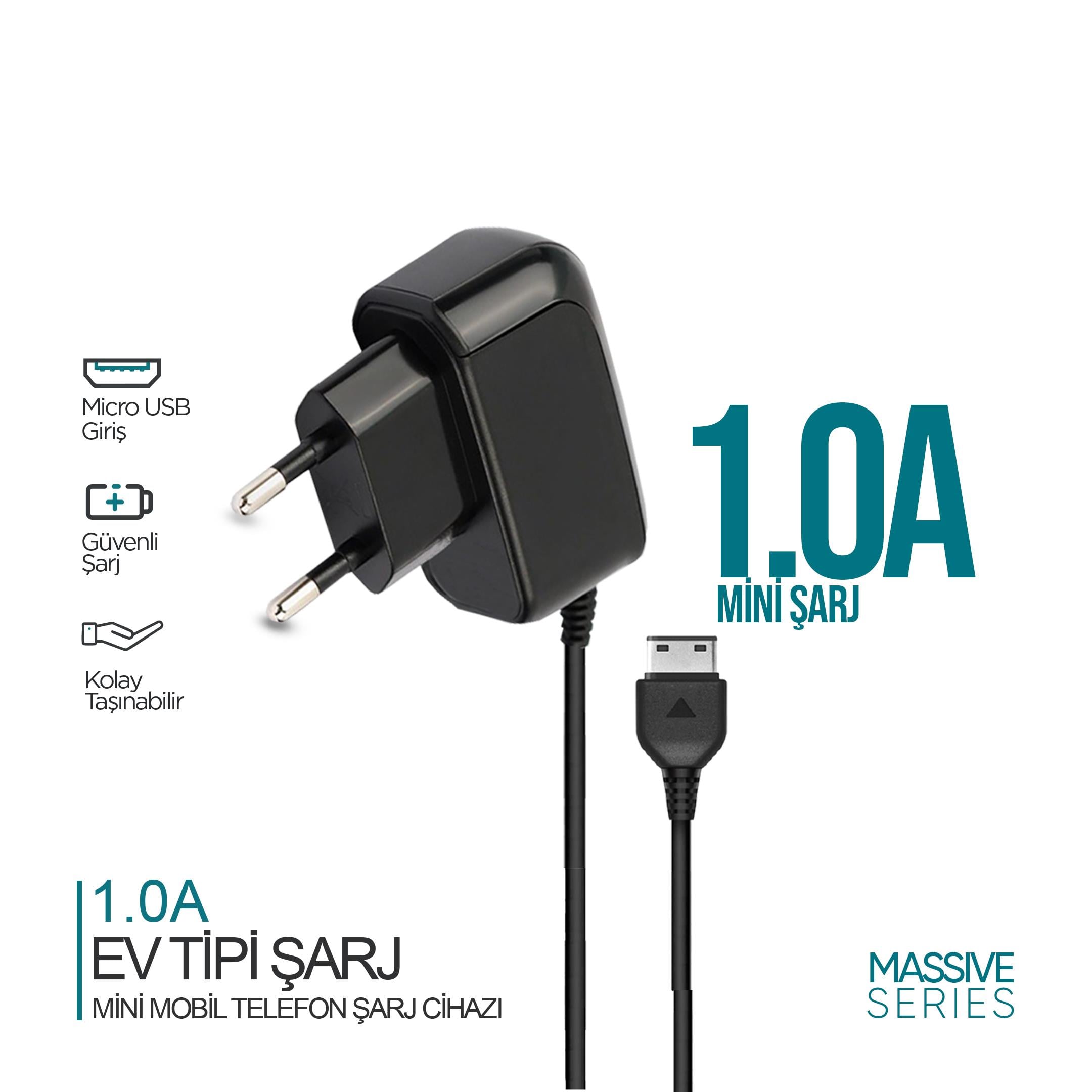 Phixi Massive PCH880 1.0A D880 Mini Mobile Şarj Cihazı